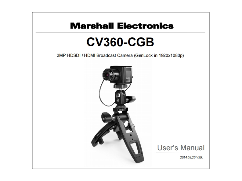 CV360-CGB_使用说明书手册1