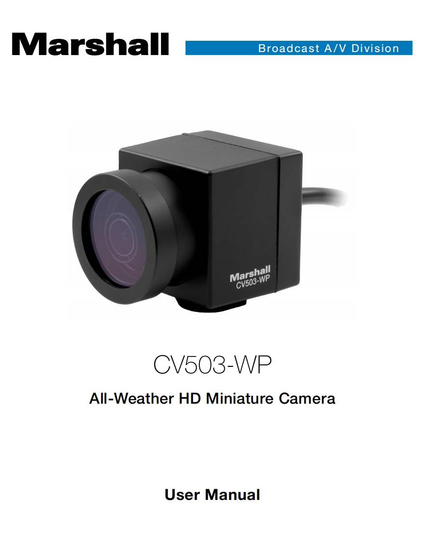 CV503-WP_使用说明书手册