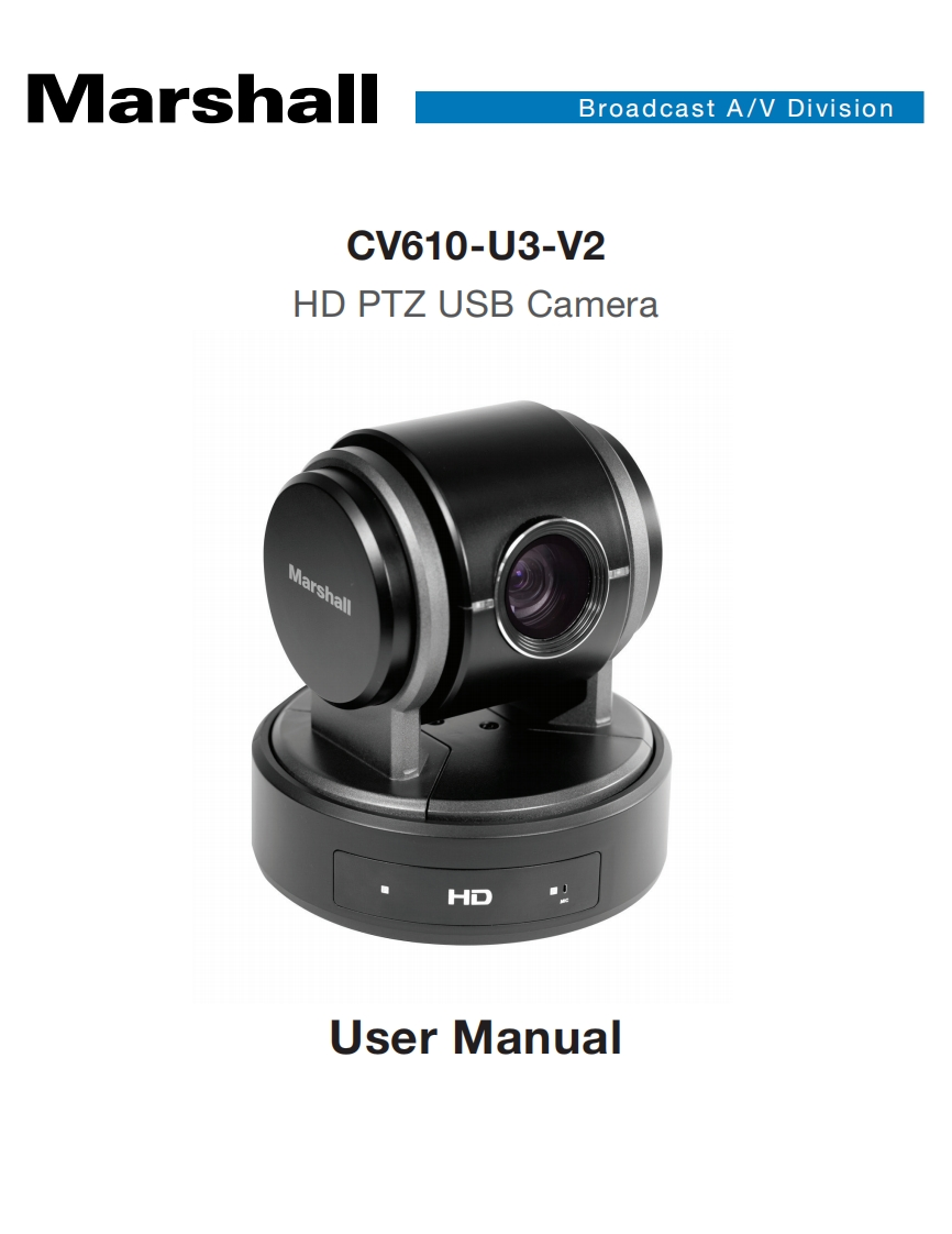 CV610-U3-V2-使用说明书手册_2019