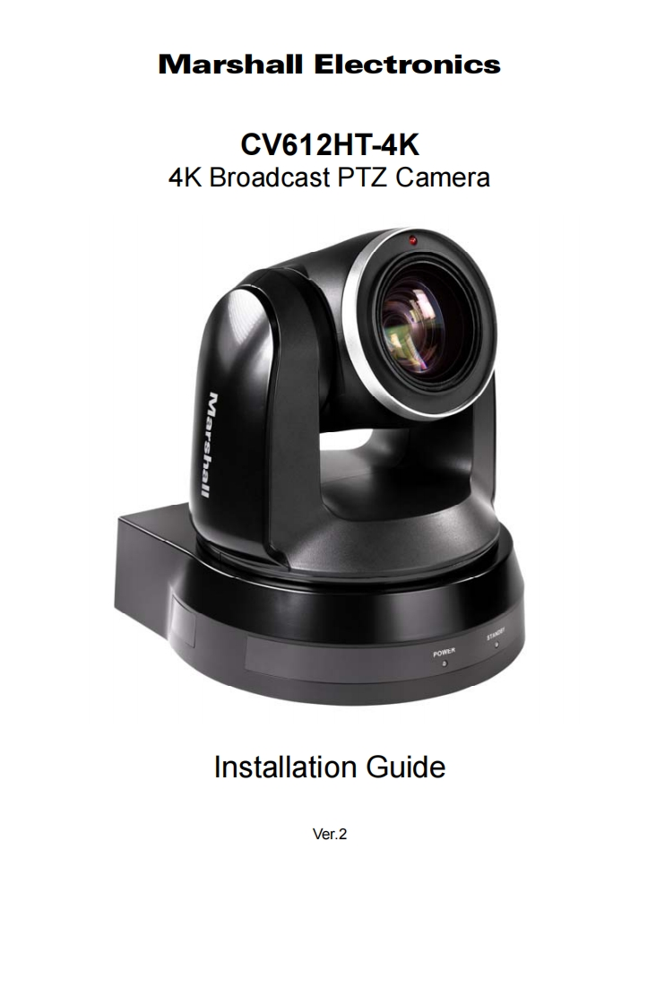 CV612HT-4K-使用说明书手册