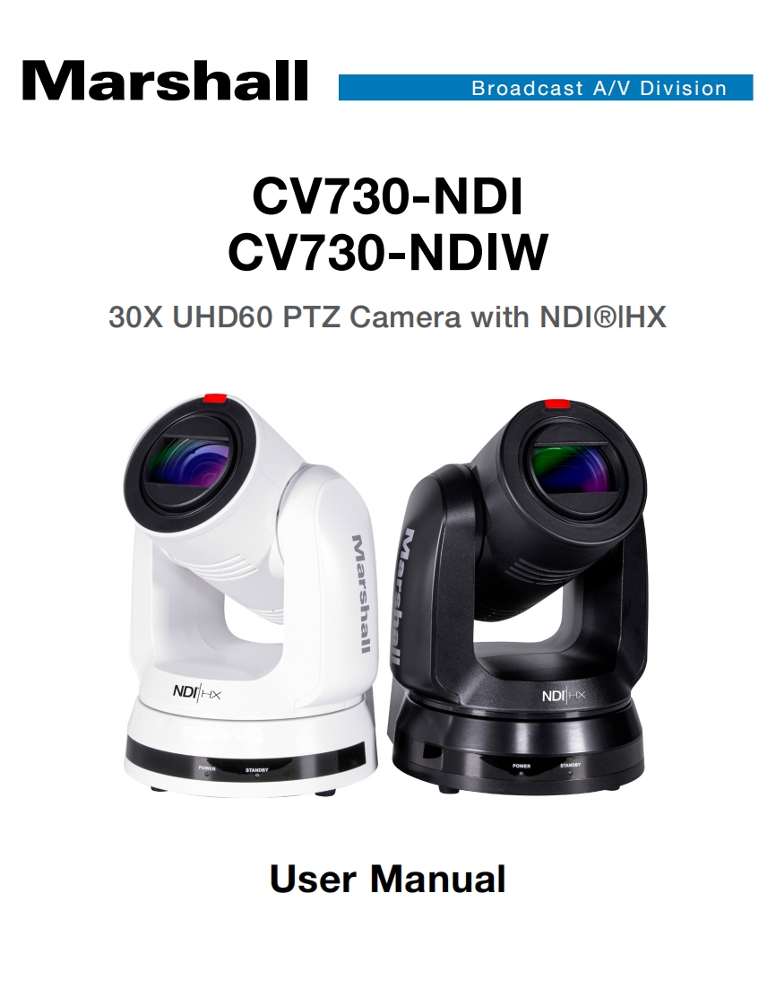 CV730-NDI_操作说明书手册