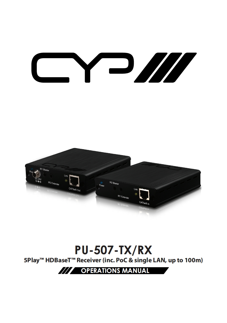 CYP-PU-507-KIT-操作说明书手册-v1.03