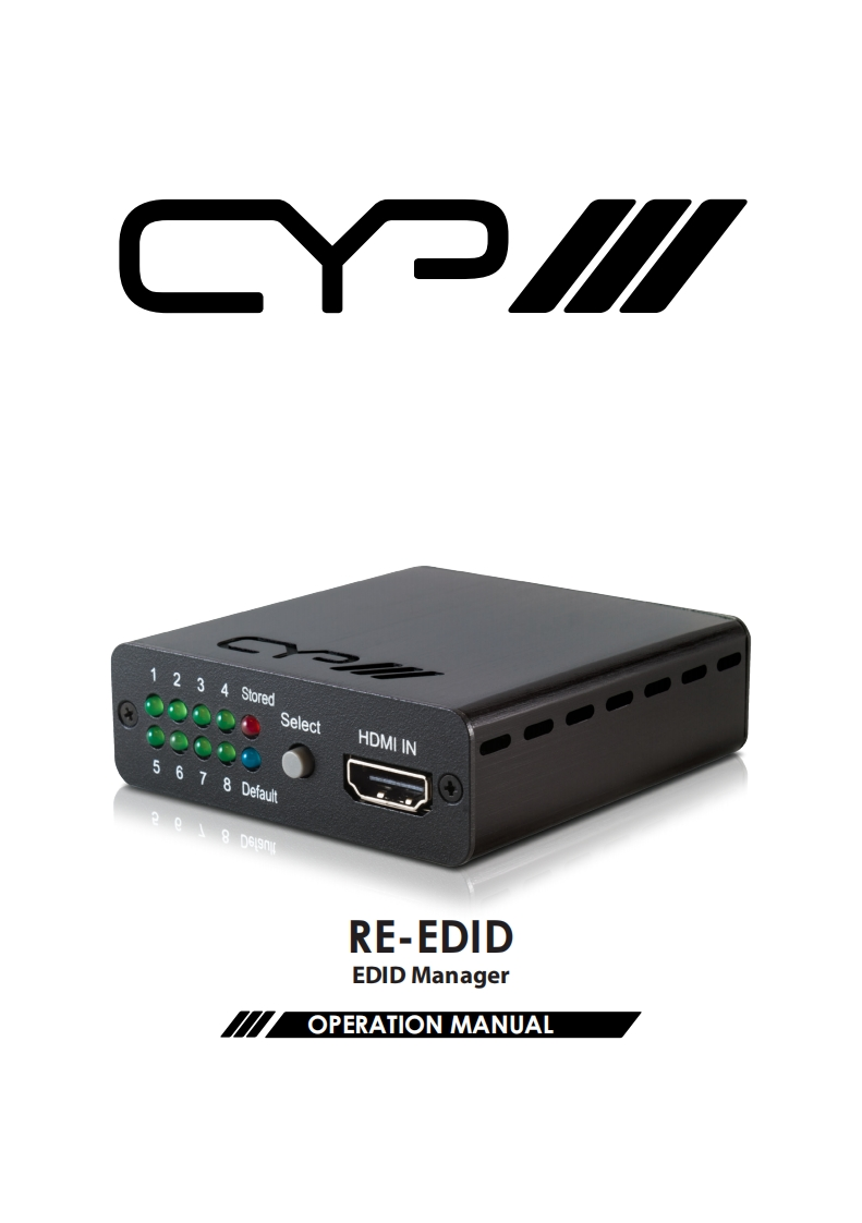 CYP-RE-EDID-操作说明书手册-v1.02