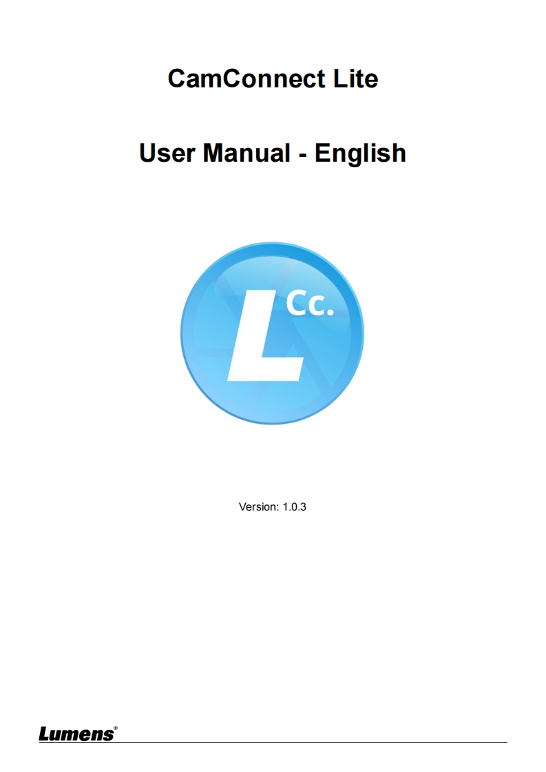 CamConnect-Lite-操作说明书手册-English-2023-0621