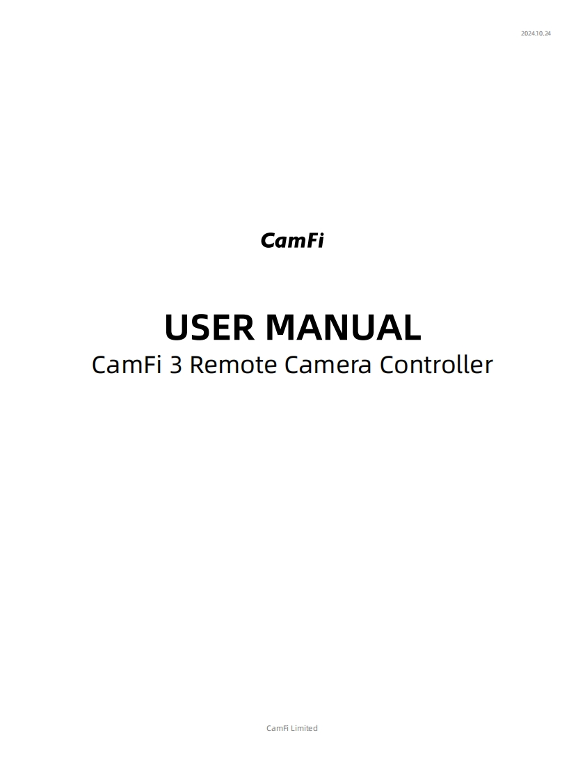 CamFi_3_user_manual使用说明书手册