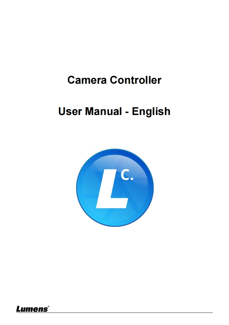 Camera-Controller--操作说明书手册-English-2023-1103