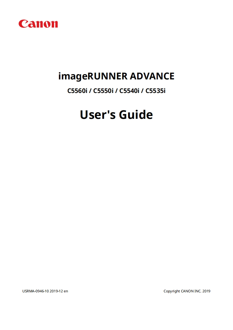 Canon-C5535-操作说明书手册-找手册网