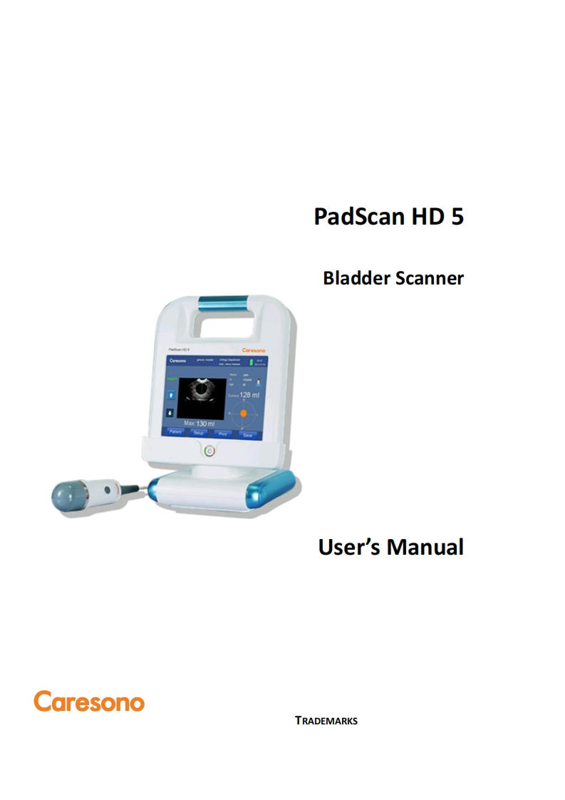 Caresono-HD5-User-操作说明书手册