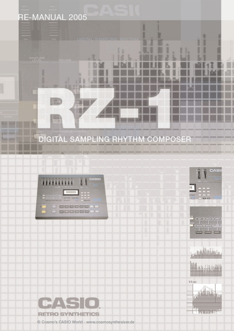 Casio_RZ-1_Manual使用操作说明书手册