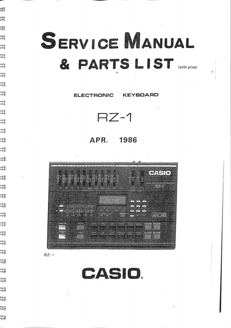Casio_RZ-1_ServiceManual
