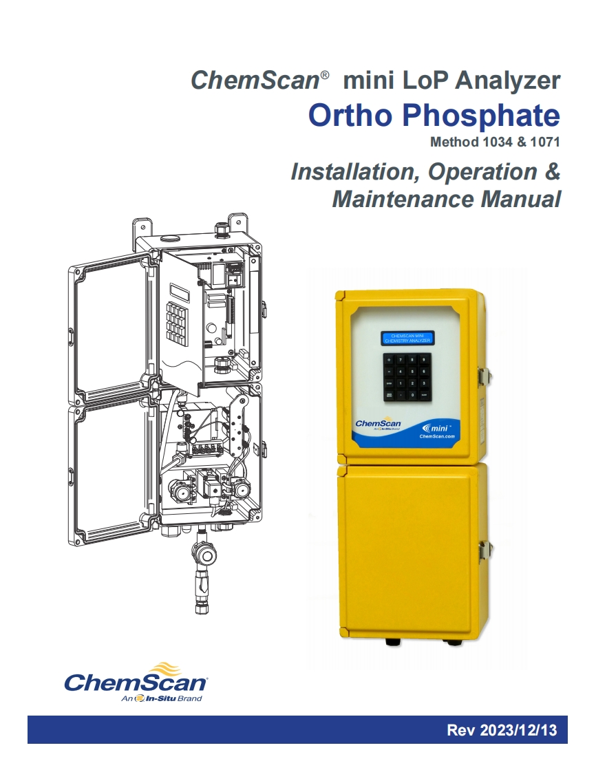 ChemScan-mini-LoP-使用说明书手册-Method-1034-1071