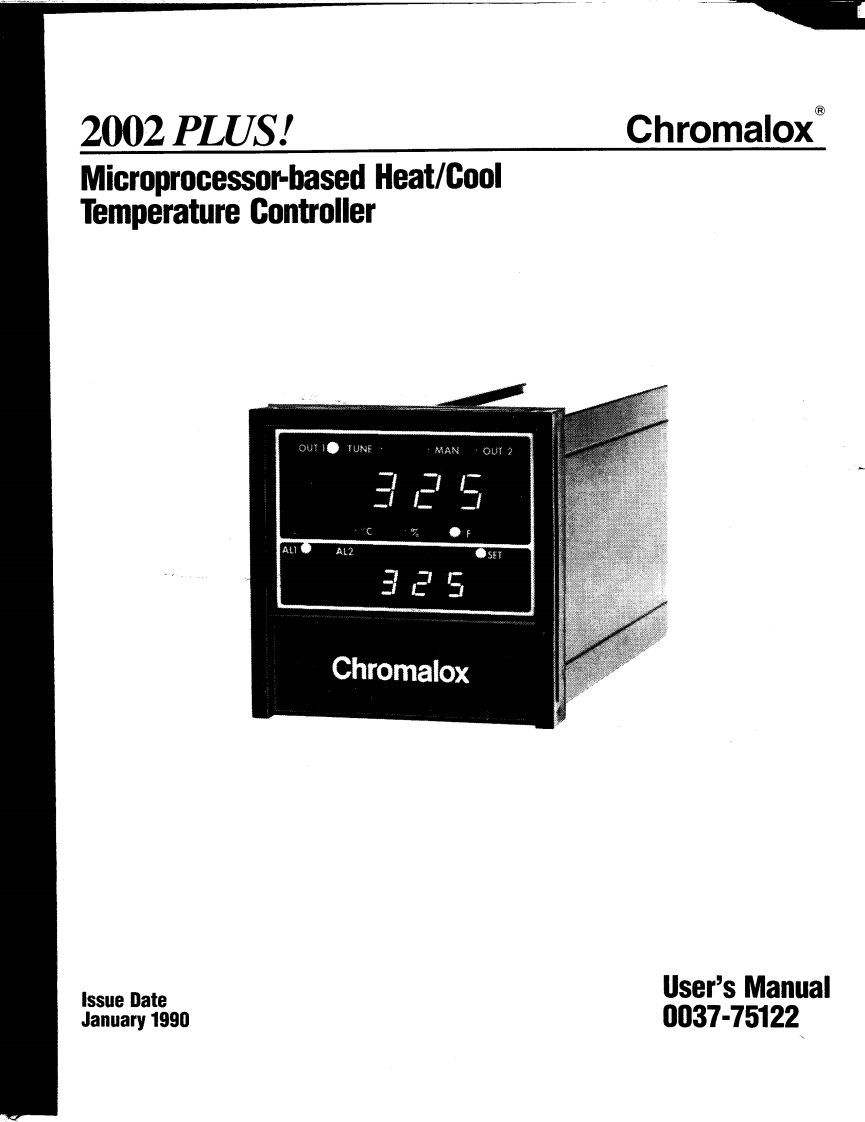 Chromalox_2002_使用说明手册