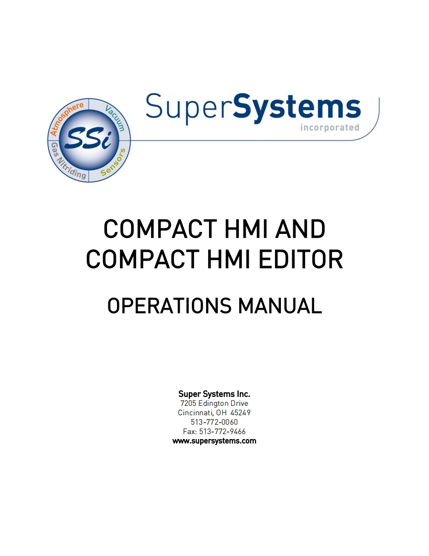 Compact_HMI_操作说明书手册