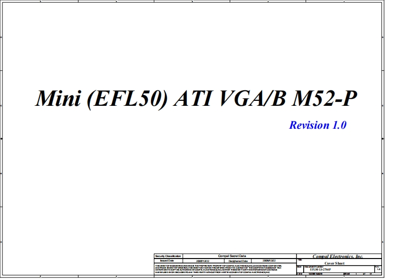 Compal-EFL50-LS2766P-VGA-DDR2-R10-20051222A笔记本电器原理图