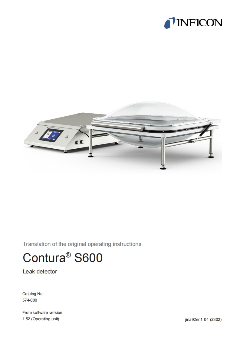 Contura®S600-操作说明书手册-jina92en1-04-(2302)
