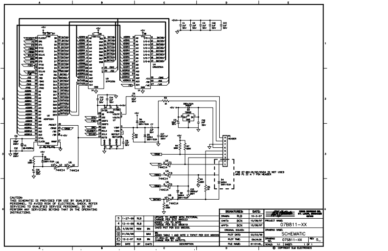 Crate_DSP_Amp_Effects_(07B811)_Schematic电器原理图