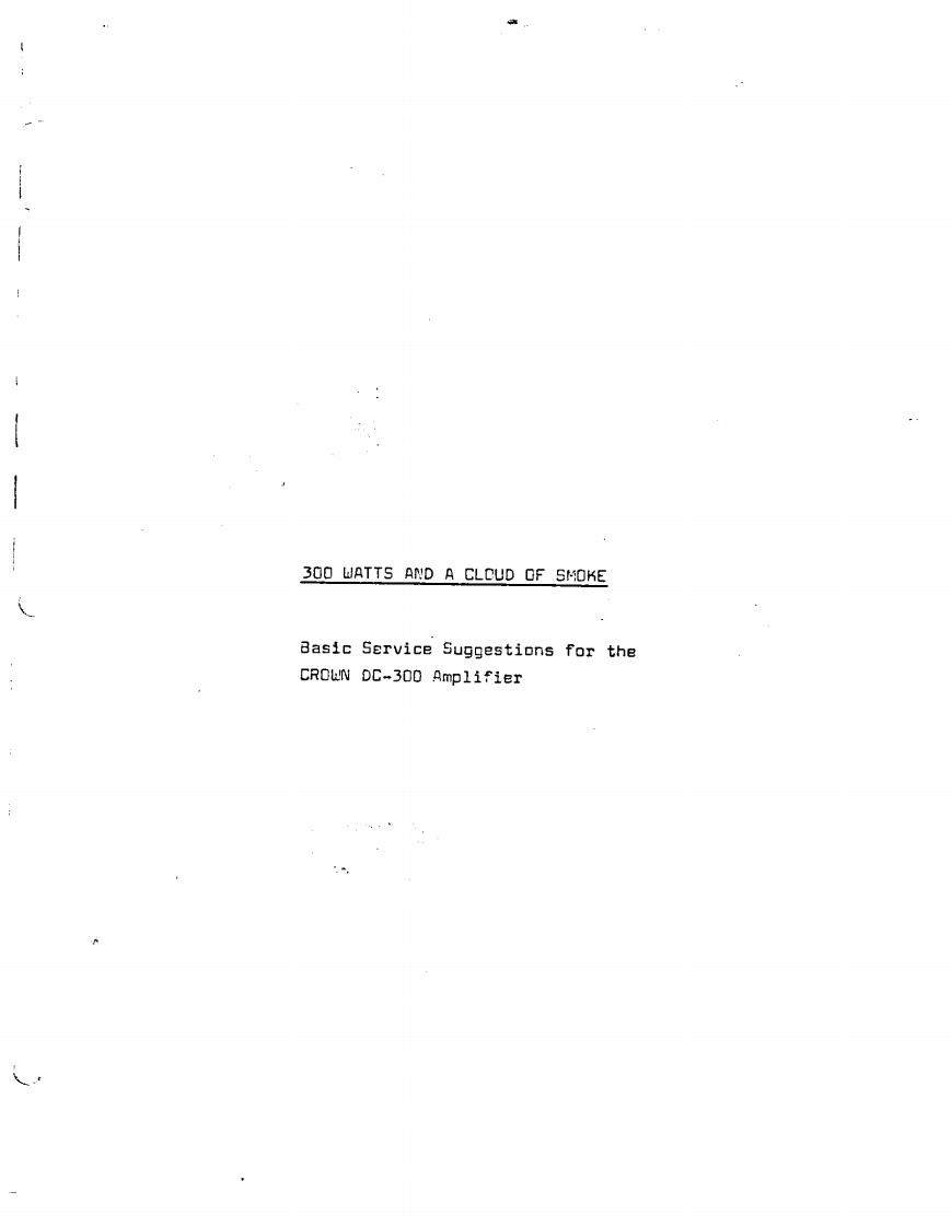 Crown-DC-300-Service-Manual维修手册-dc300-sm_original