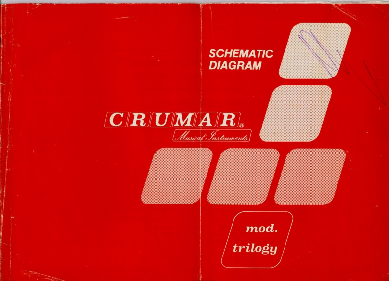 Crumar-Trilogy-Schematic维修手册电气原理图