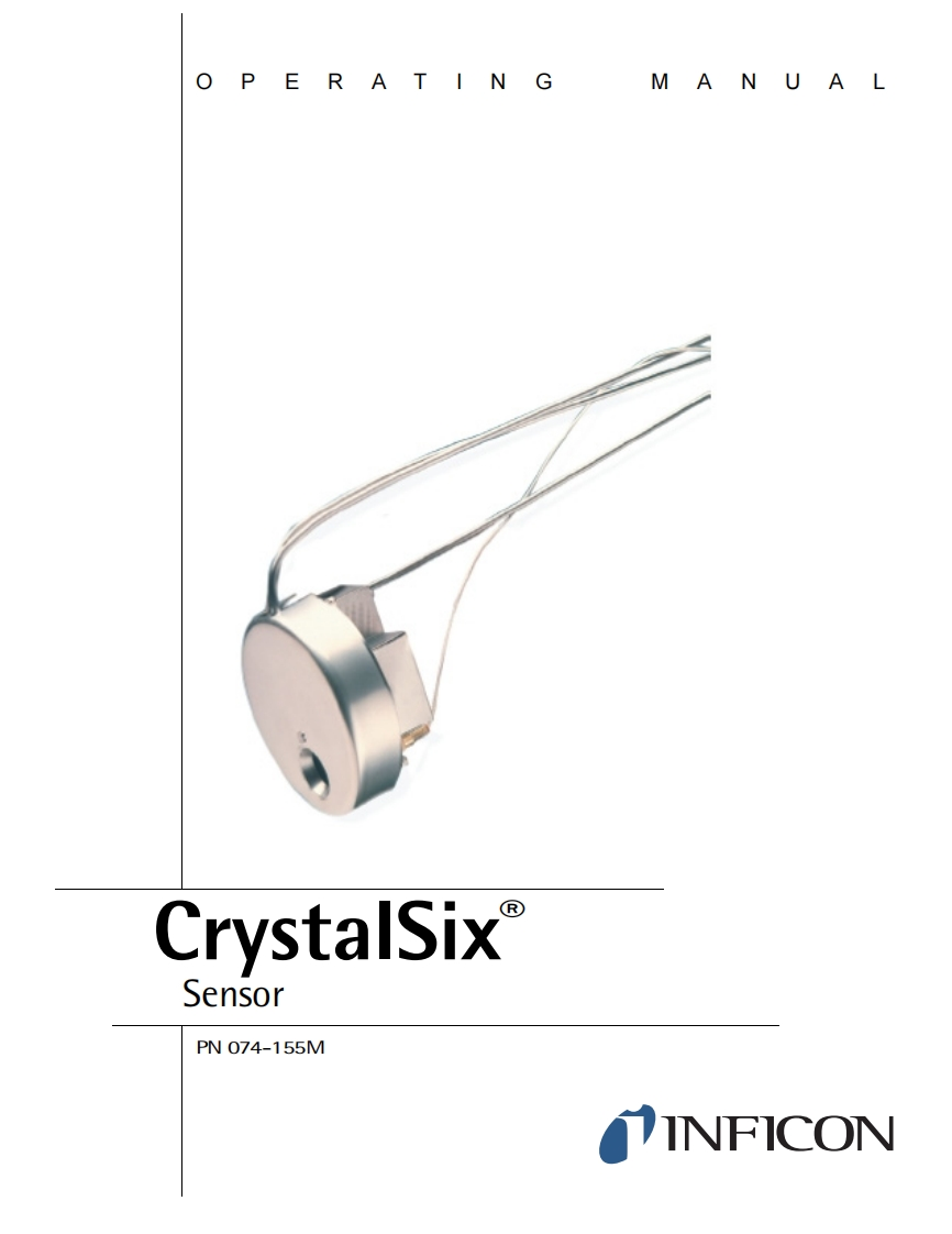 CrystalSixSensor操作说明书手册(English)