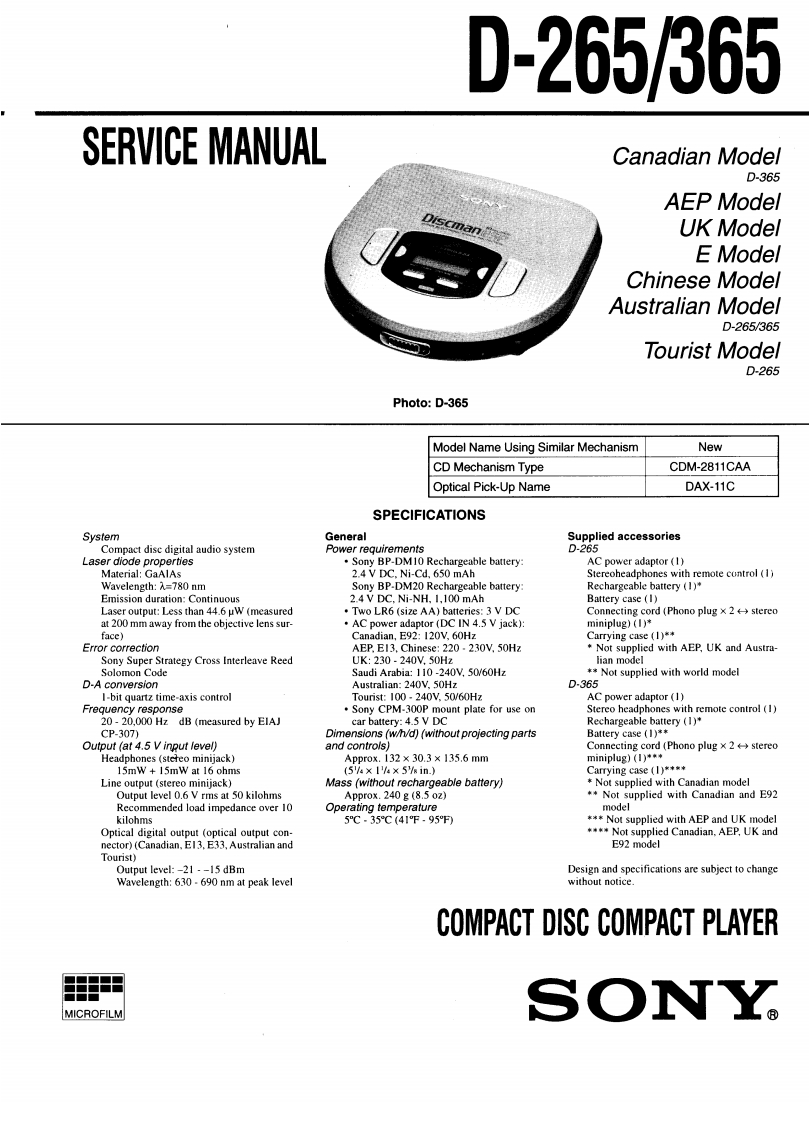 D-265_365-service-manual维修手册
