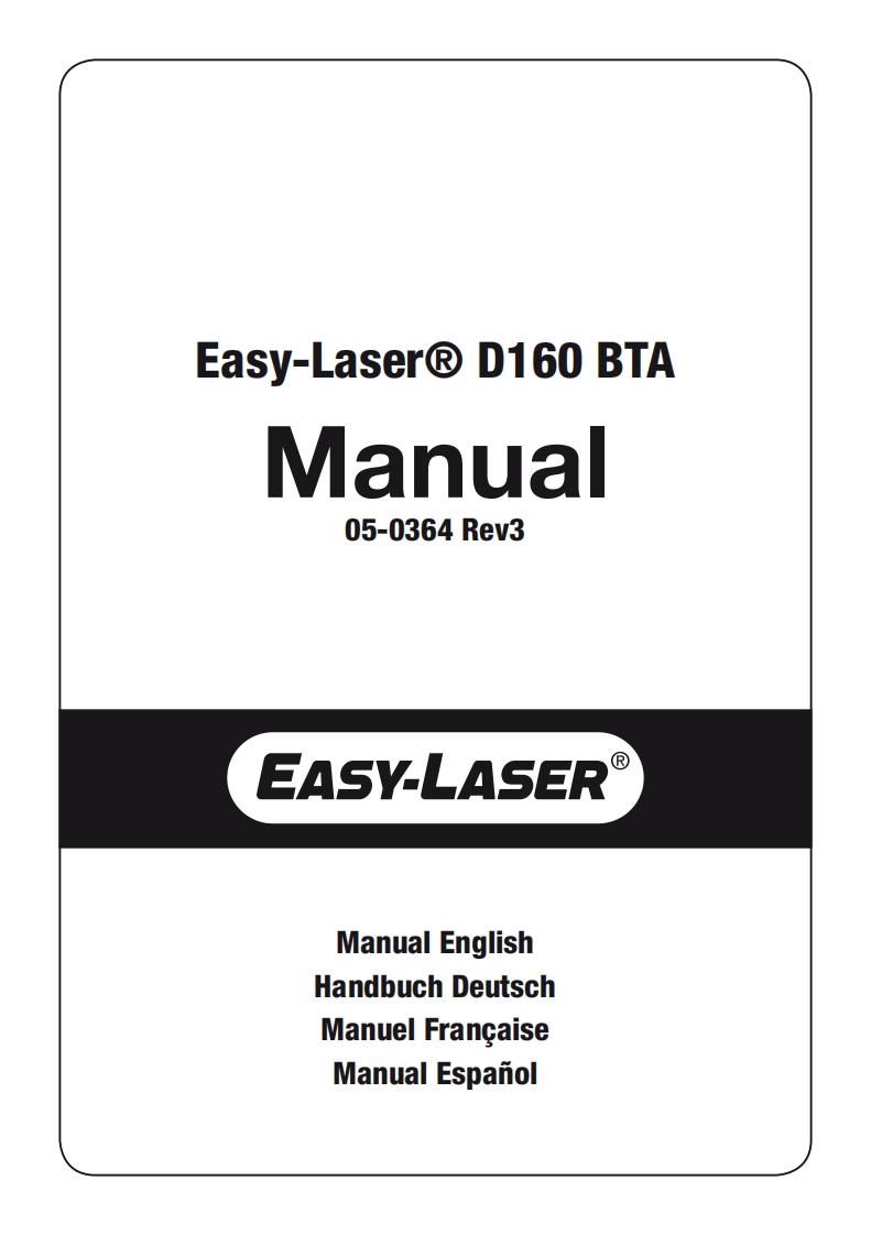 D160_调试手册说明书指南_EngGerFreSpa