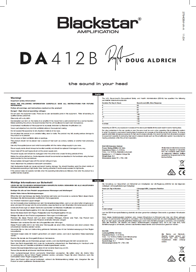 DA412B-EXT-CAB-QUICKSTART-GUIDE