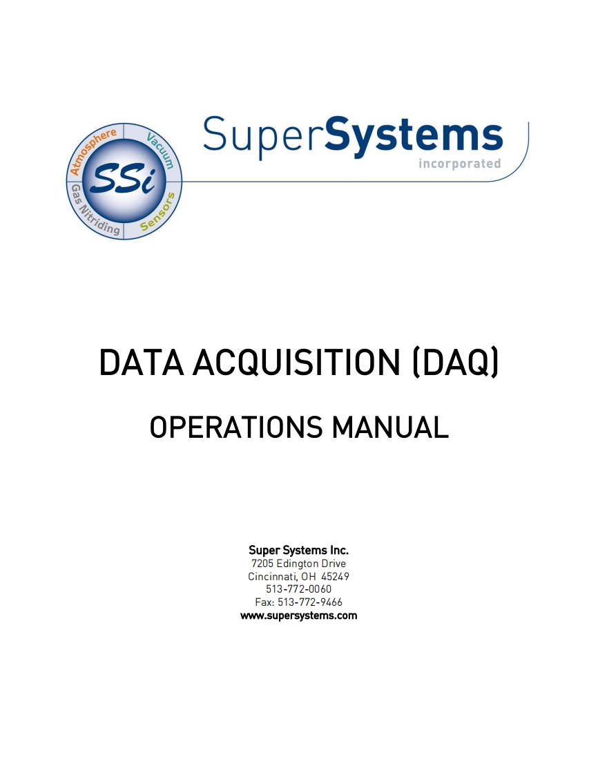 DAQ_操作说明书手册
