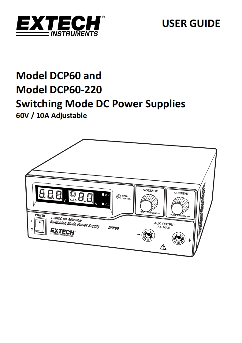 DCP60_安装调试说明书手册