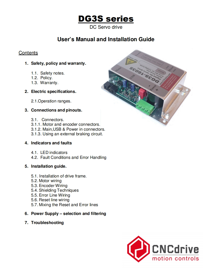 DG3S_series_manual安装调试说明书手册