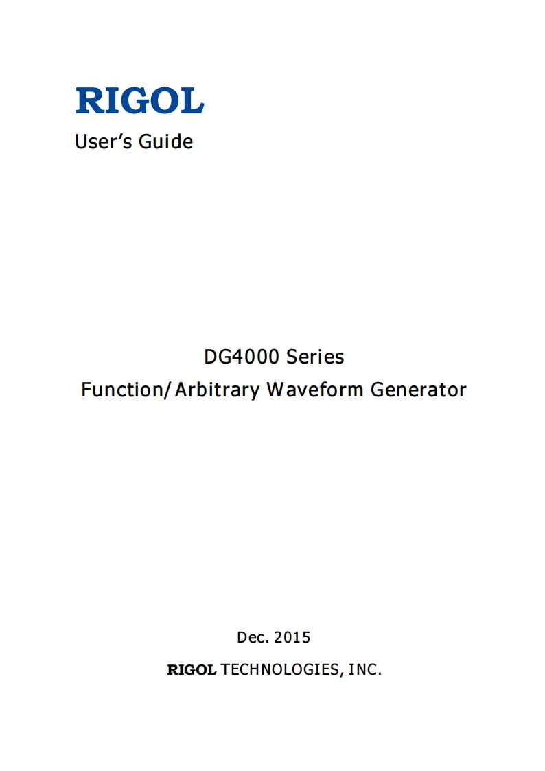 DG4000_UserGuide操作说明书手册_EN-2