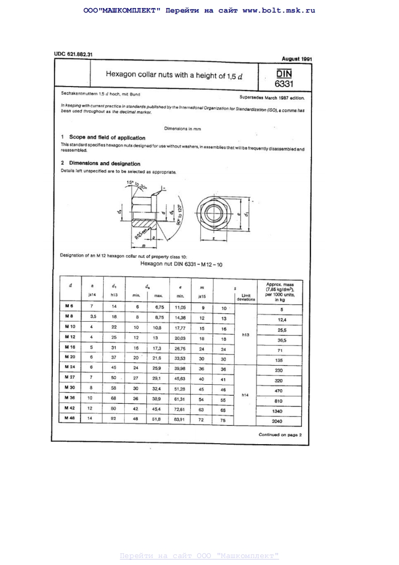 DIN-6331