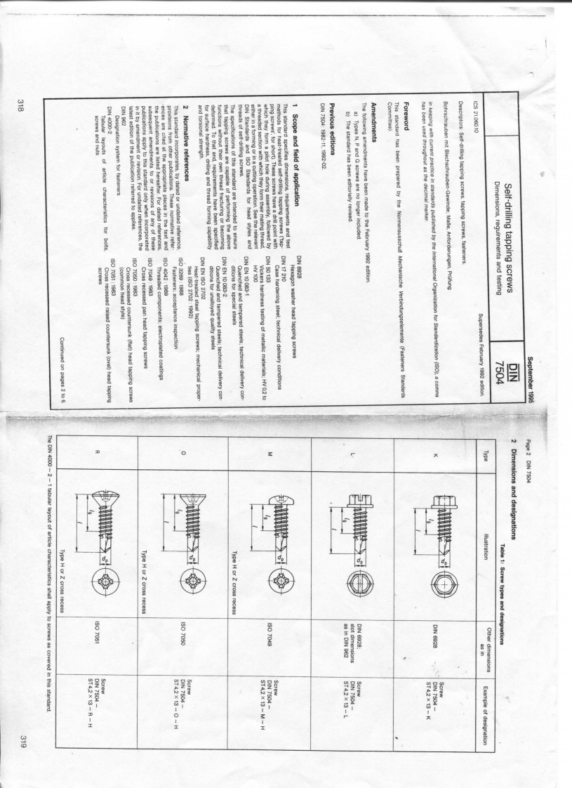DIN-7504标准规范