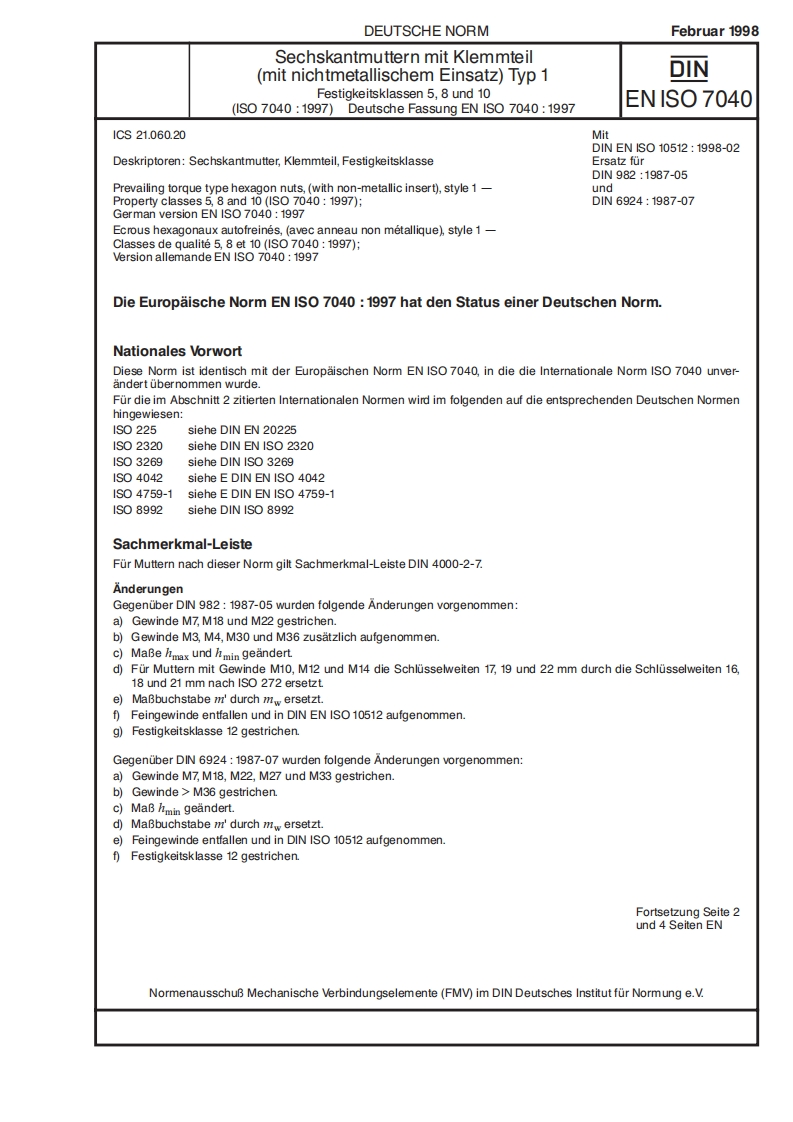 DIN-EN-ISO-7040标准规范