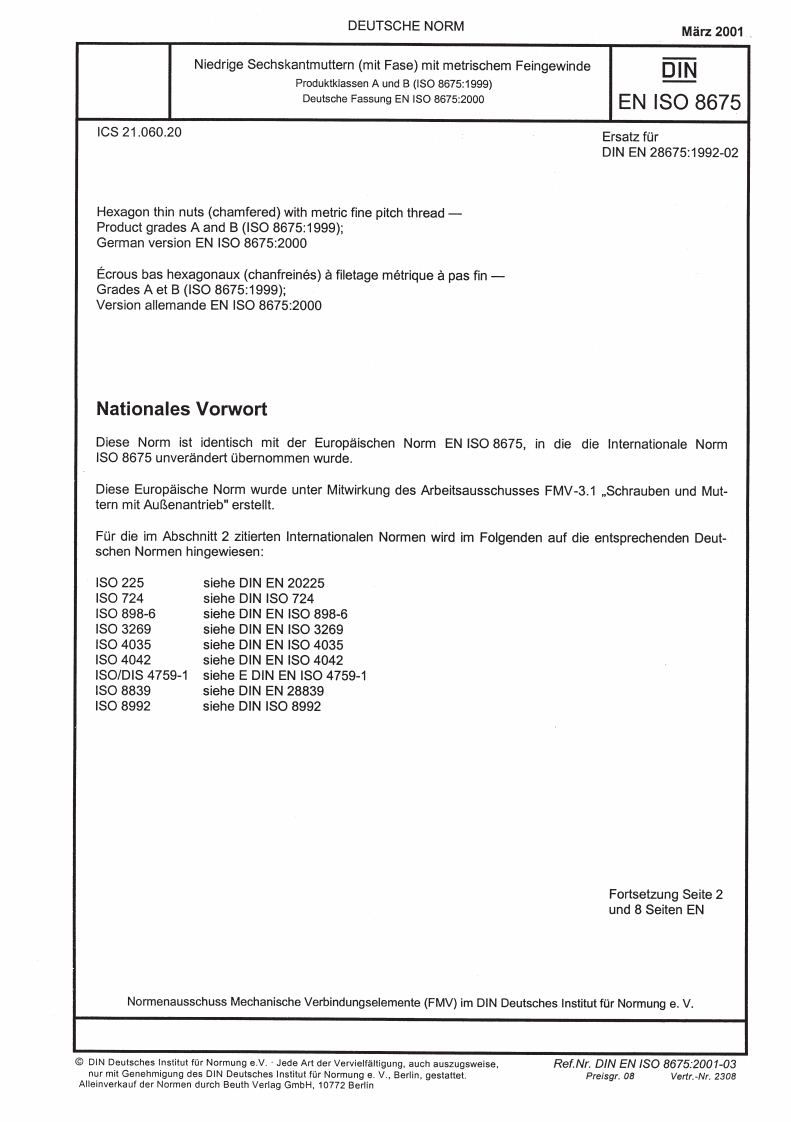 DIN-EN-ISO-8675标准规范