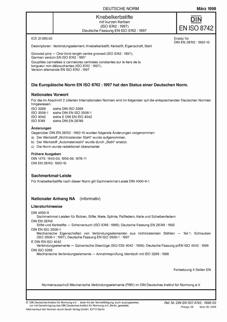 DIN-EN-ISO-8742标准规范