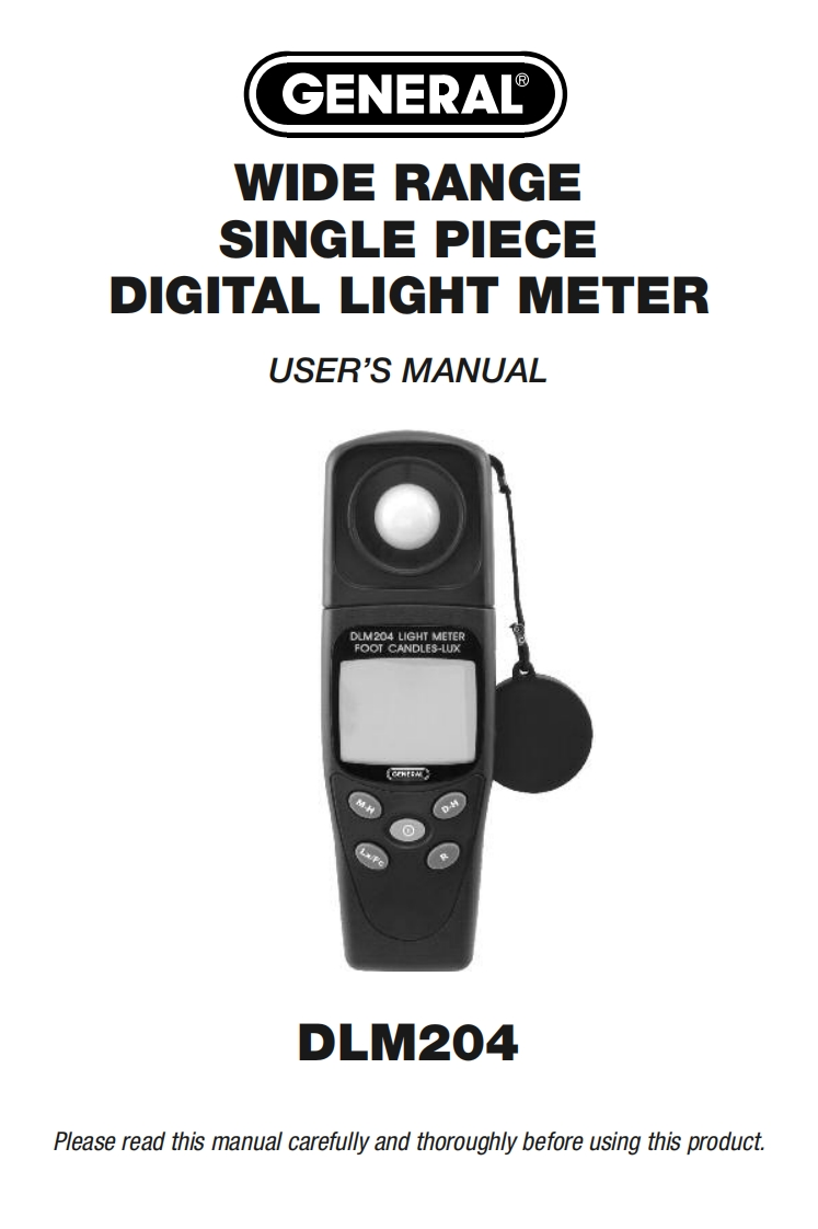 DLM204_使用者说明书手册