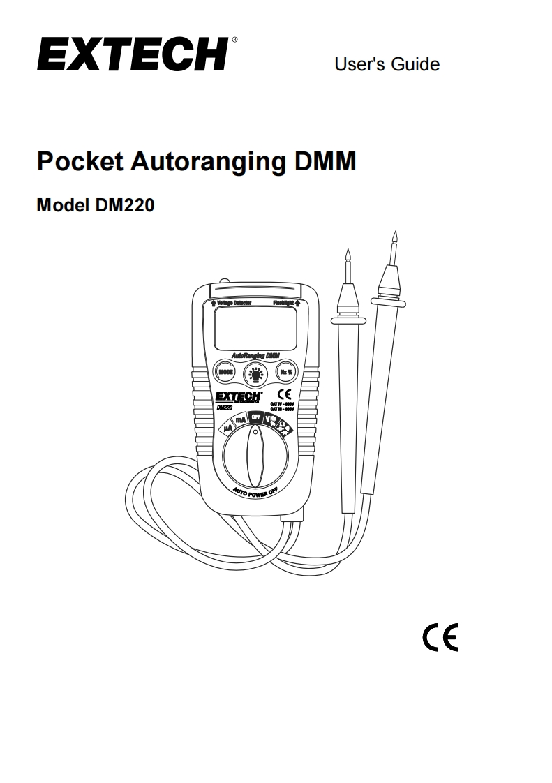 DM220_使用说明书手册_EN