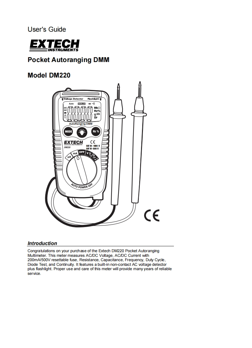 DM220_安装调试说明书手册