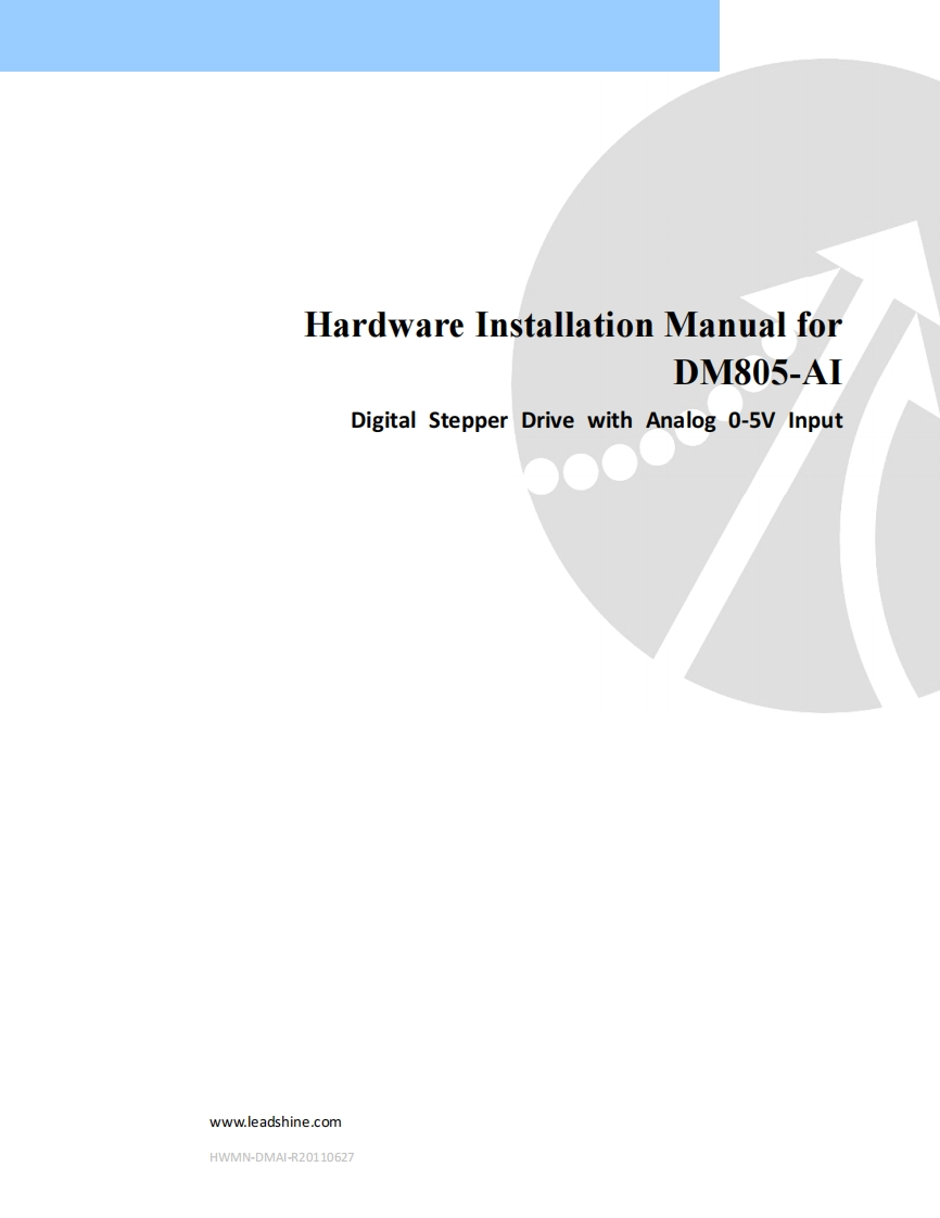 DM805-AI_Hardware_使用说明书手册