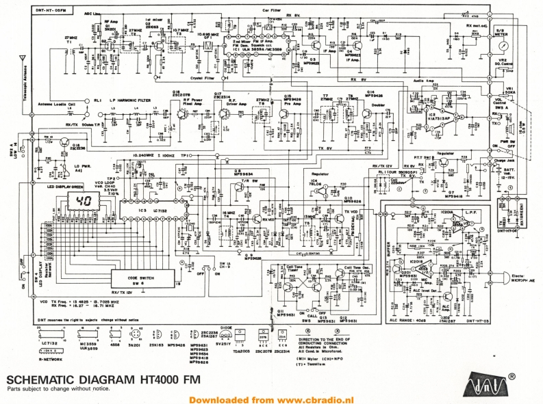 DNT_HT4000电气原理图册