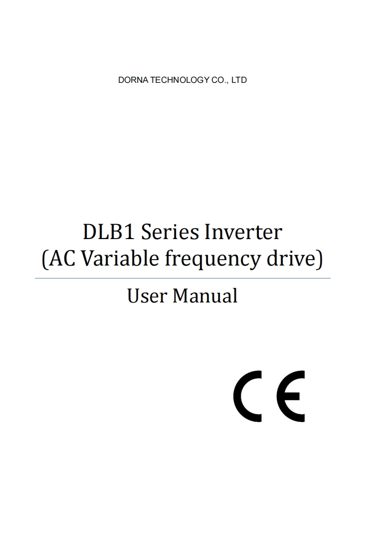 DORNA-DLB1-Manual
