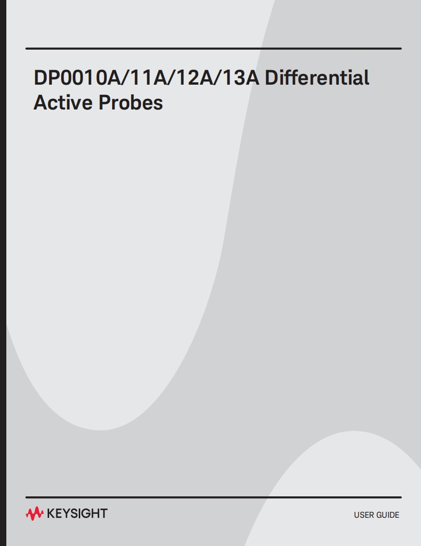 DP001xA-Series-Differential-Active-Probes-使用说明书手册