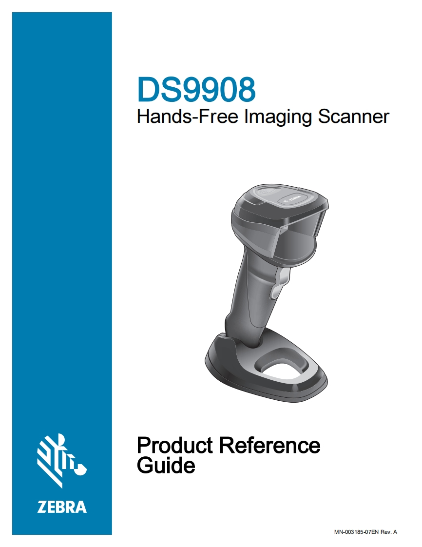 DS9908免提成像扫描仪产品参考指南