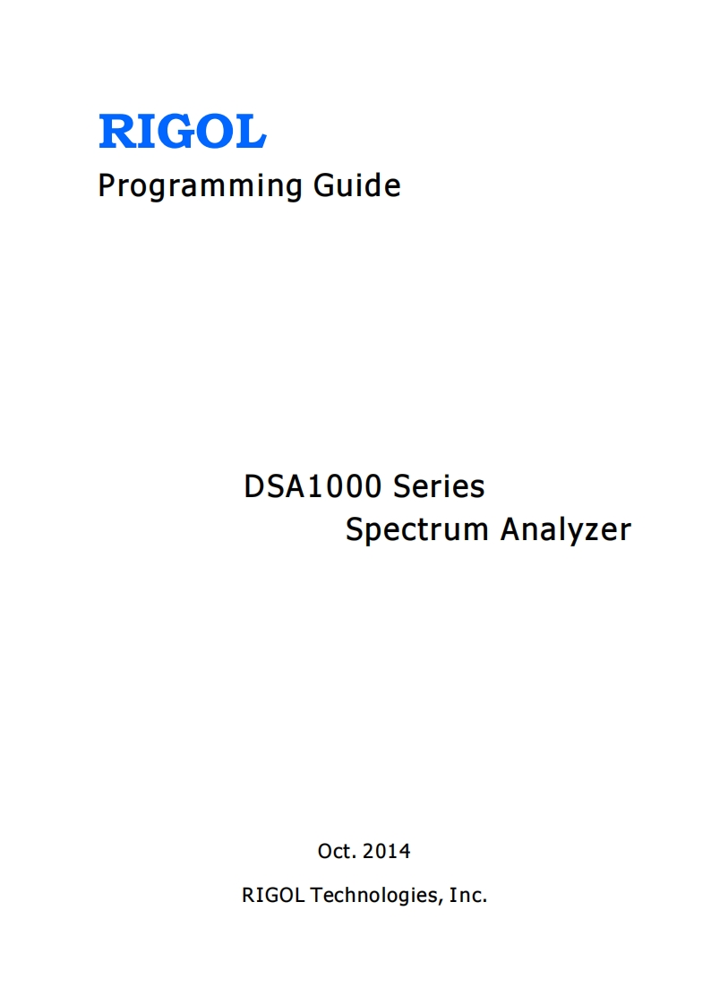 DSA1000A_编程操作说明书手册Guide_EN