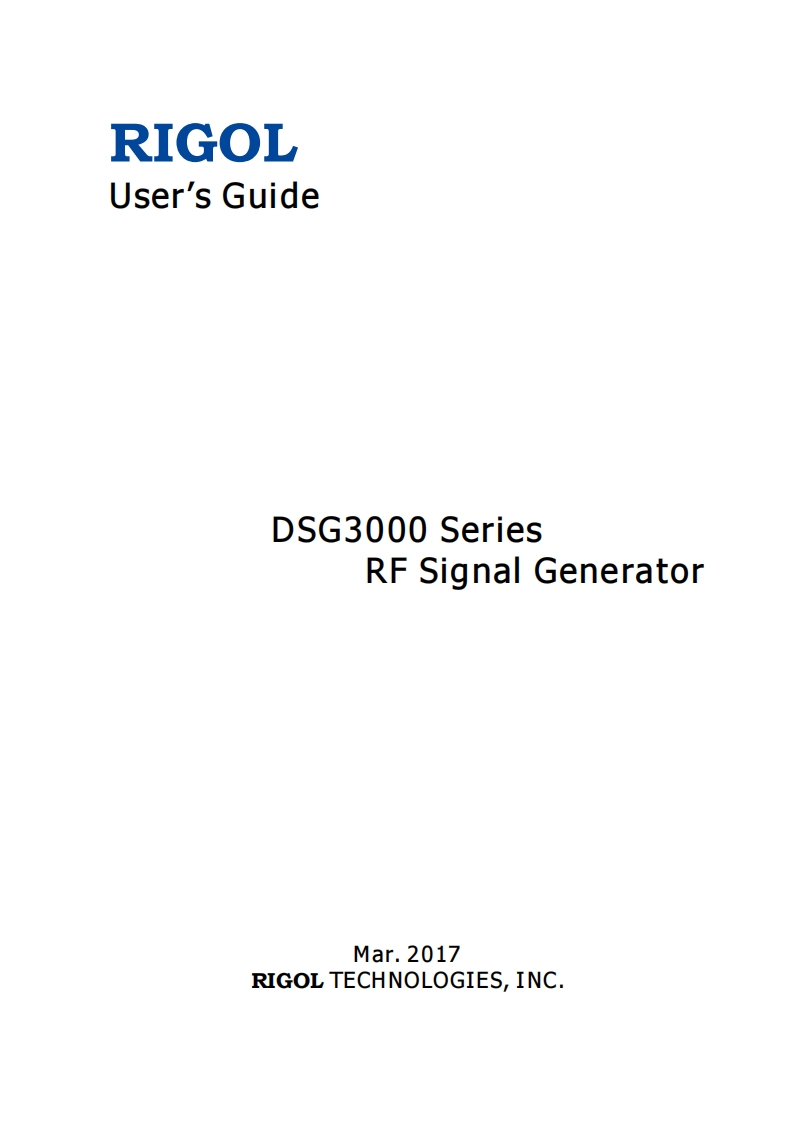 DSG3000_操作指南手册_EN