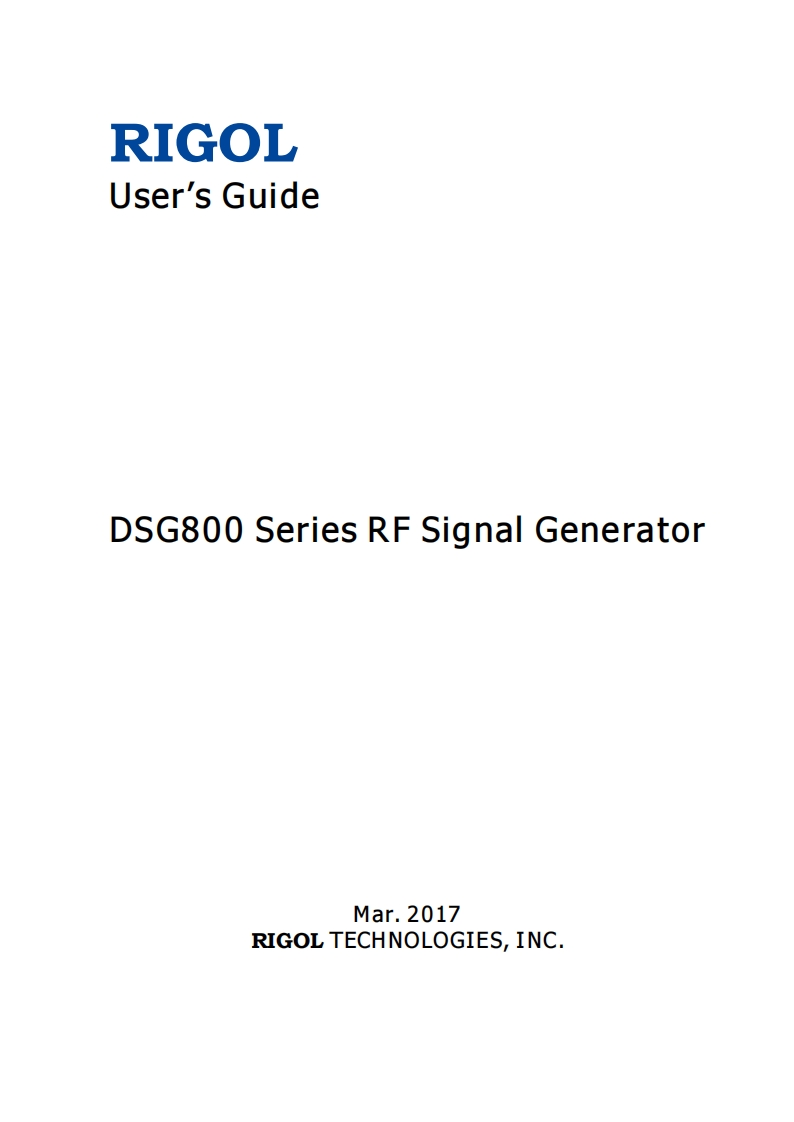 DSG800_操作指南手册_EN