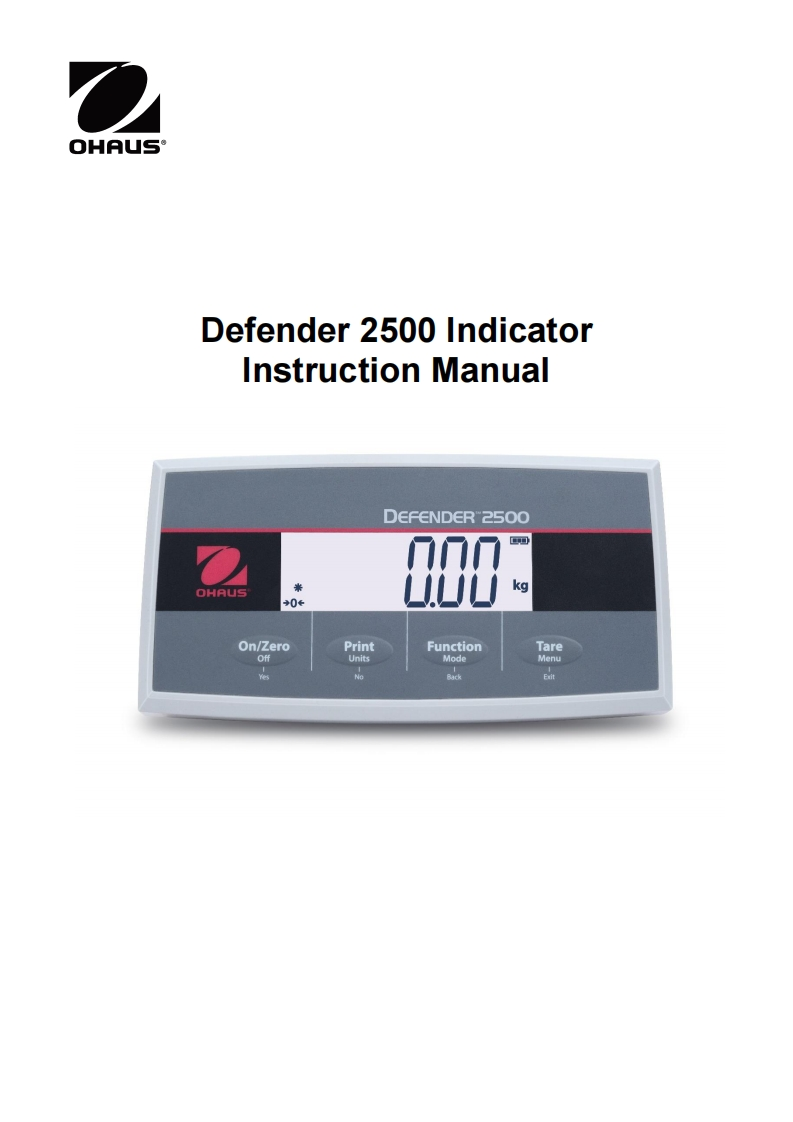 DT25P-Indicator-Instruction-参考说明书手册