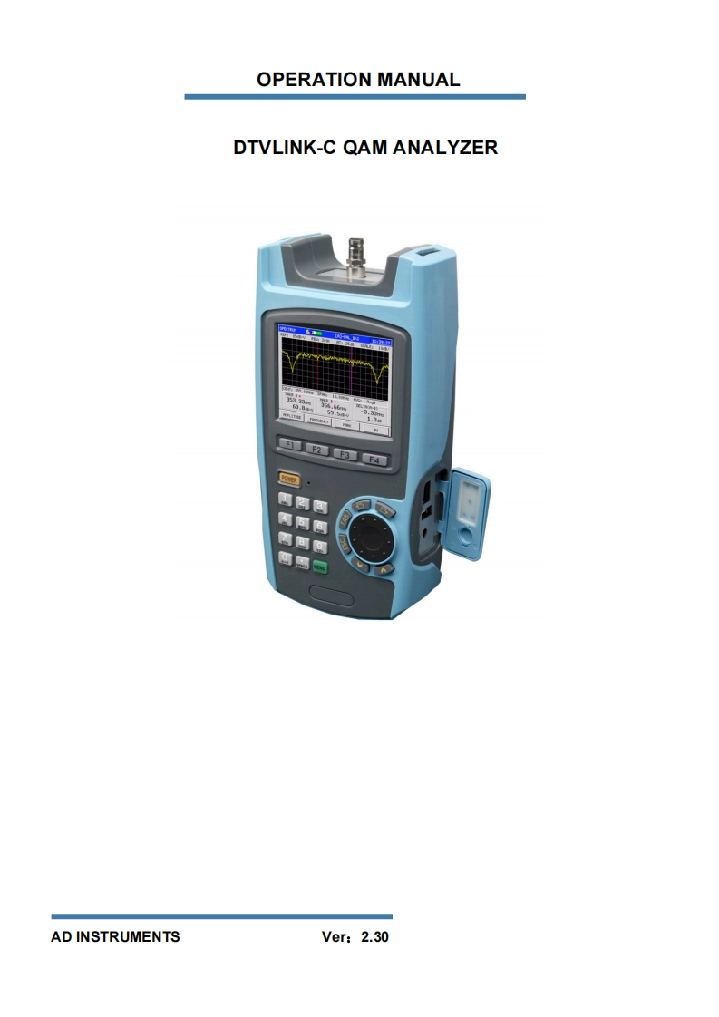 DTVLINK-C_English_User_操作说明书手册_DINA4