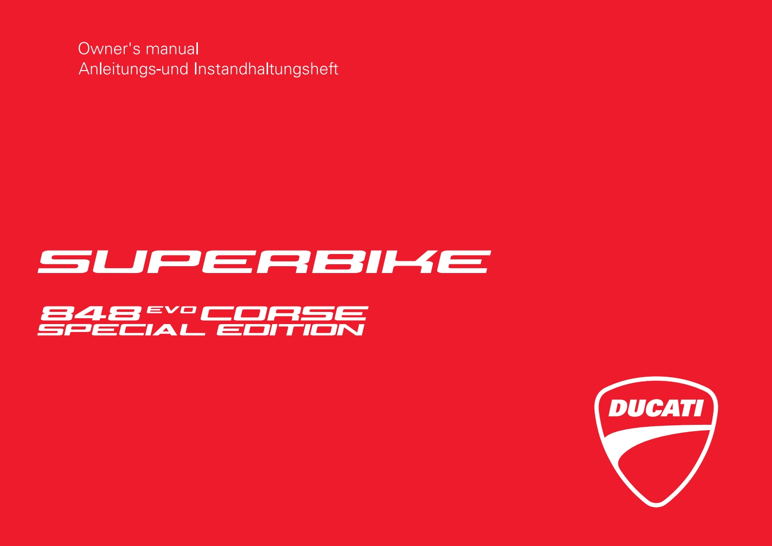 DUCATI-848EVO-CORSE-SE-2012-2013-Owners-Manual摩托车驾驶与日常维护保养手册