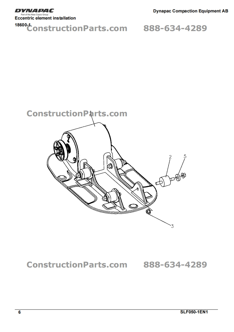 DYNAPAC-SLF050零部件手册